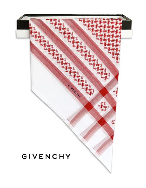 Givenchy red shemagh 20 